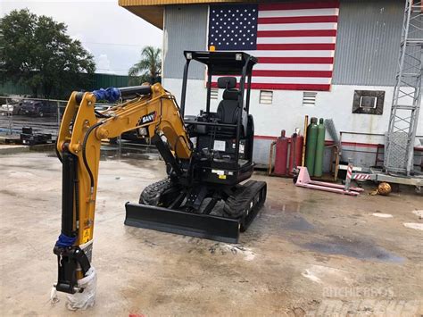 mini excavators for sale miami